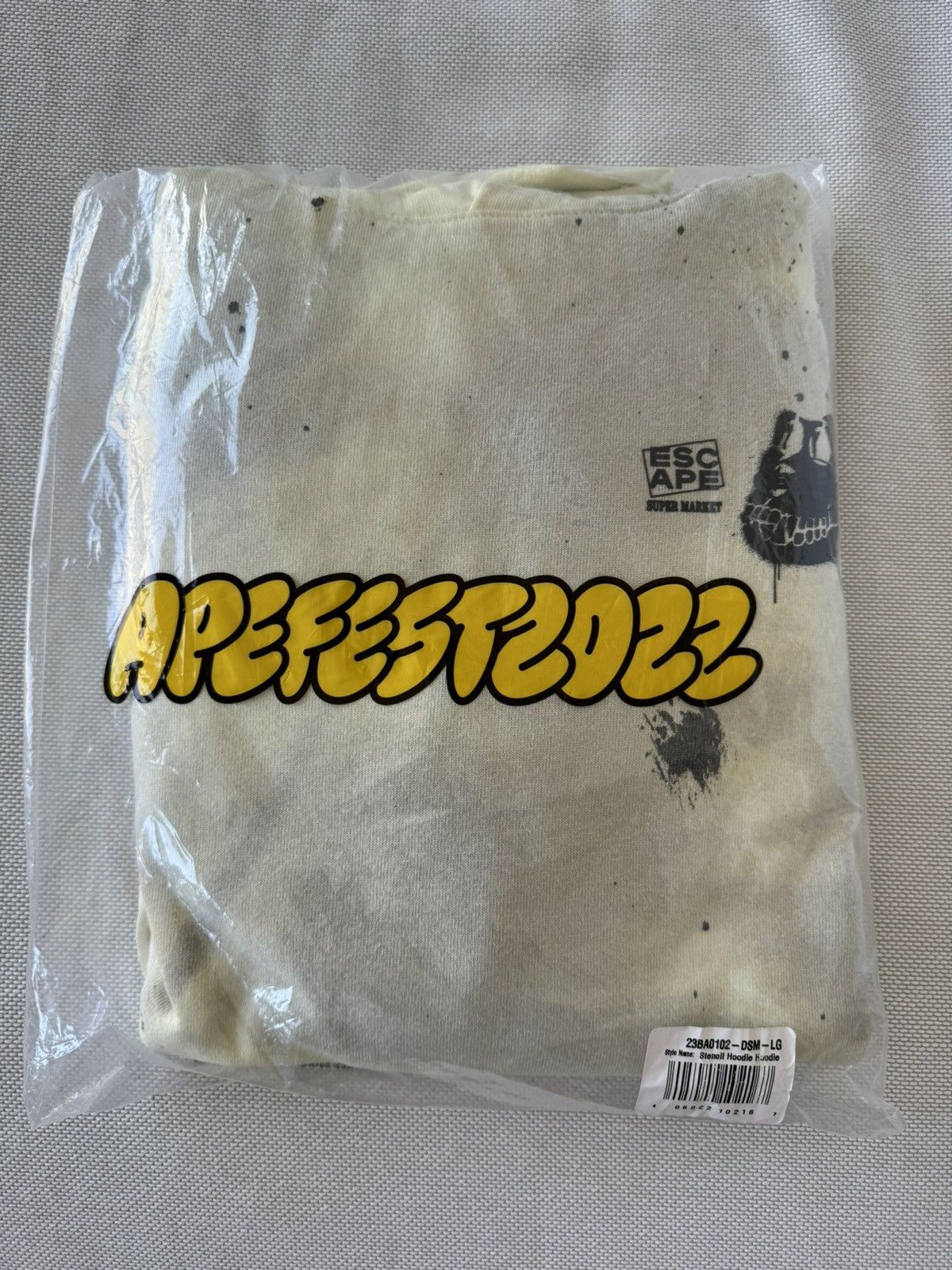 Other Bored Ape Yacht Club BAYC Stencil Hoodie Sz Large 2022 Size US L / EU 52-54 / 3 - 1 Thumbnail