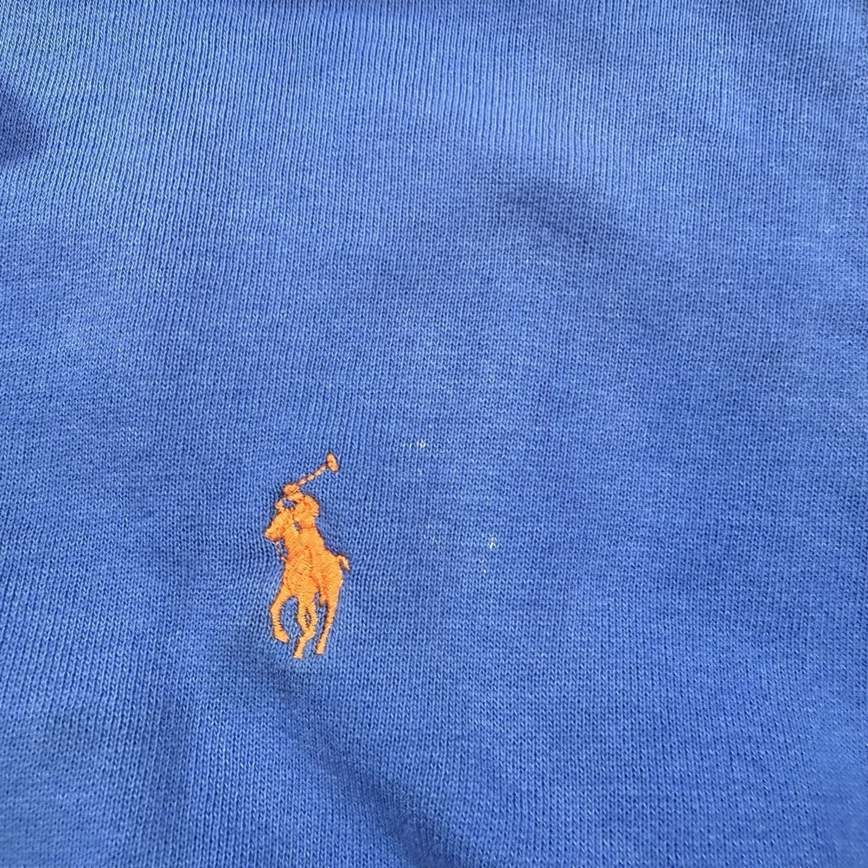 Polo Ralph Lauren Polo Ralph Lauren Hoodie Full Zip Hooded Sweatshirt Mens XL Blue Waffle Zip Front Size US XL / EU 56 / 4 - 5 Thumbnail