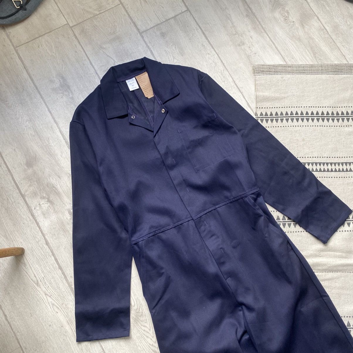 Le Laboureur Workwear Vintage Chore Sanfor French work Coverall jumpsuit Size US 32 / EU 48 - 9 Thumbnail