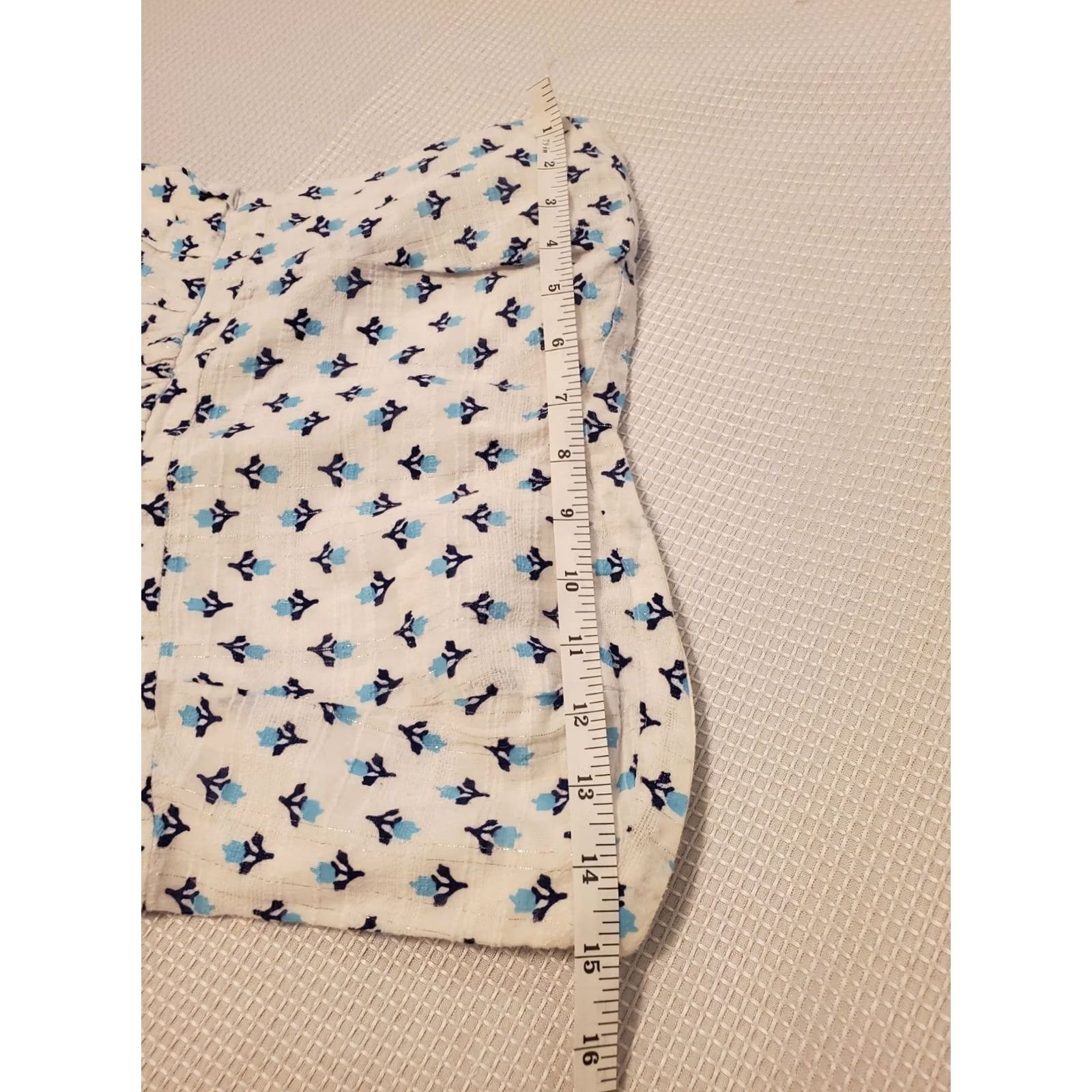 Old Navy Old Navy Womens Floral High Waist Gauze Tube Dress Side Zip Sz 8 Size M / US 6-8 / IT 42-44 - 7 Thumbnail