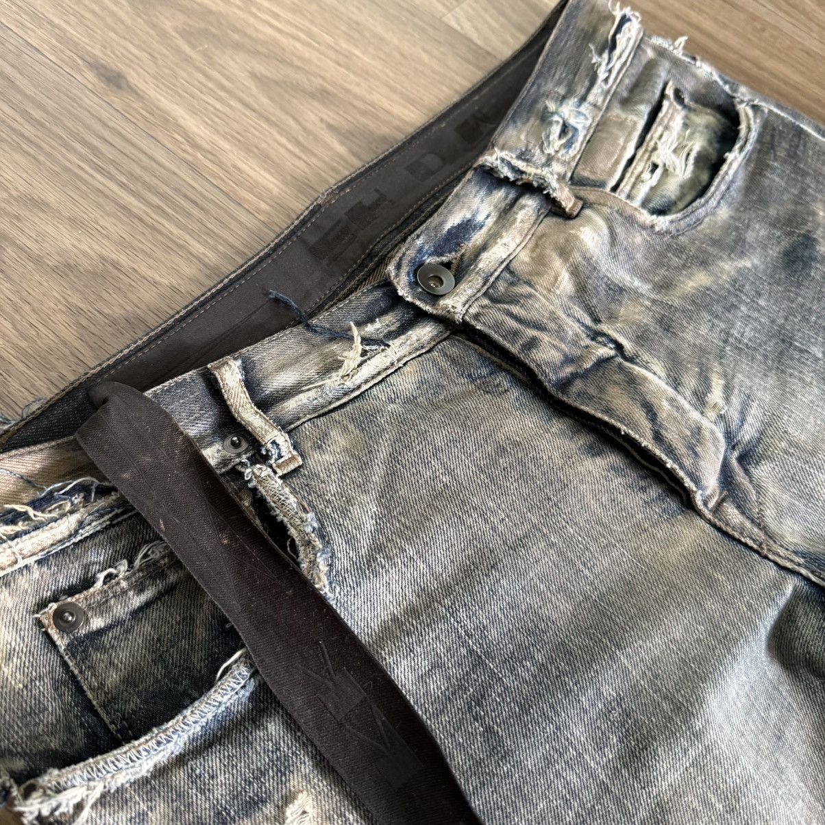 Rick Owens rick owens fw07 “exploder” dust detroit cut denim Size US 31 - 3 Thumbnail