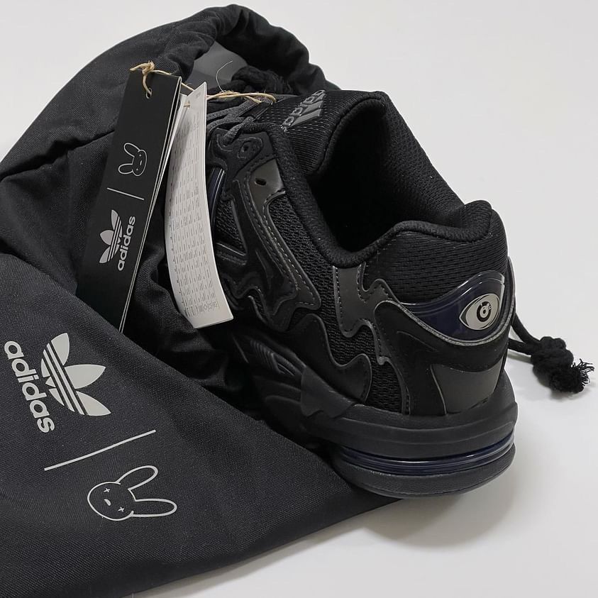Adidas Adidas x Bad Bunny Responce CL Black Blokecore 8.5US Size US 8.5 / EU 41-42 - 6 Thumbnail