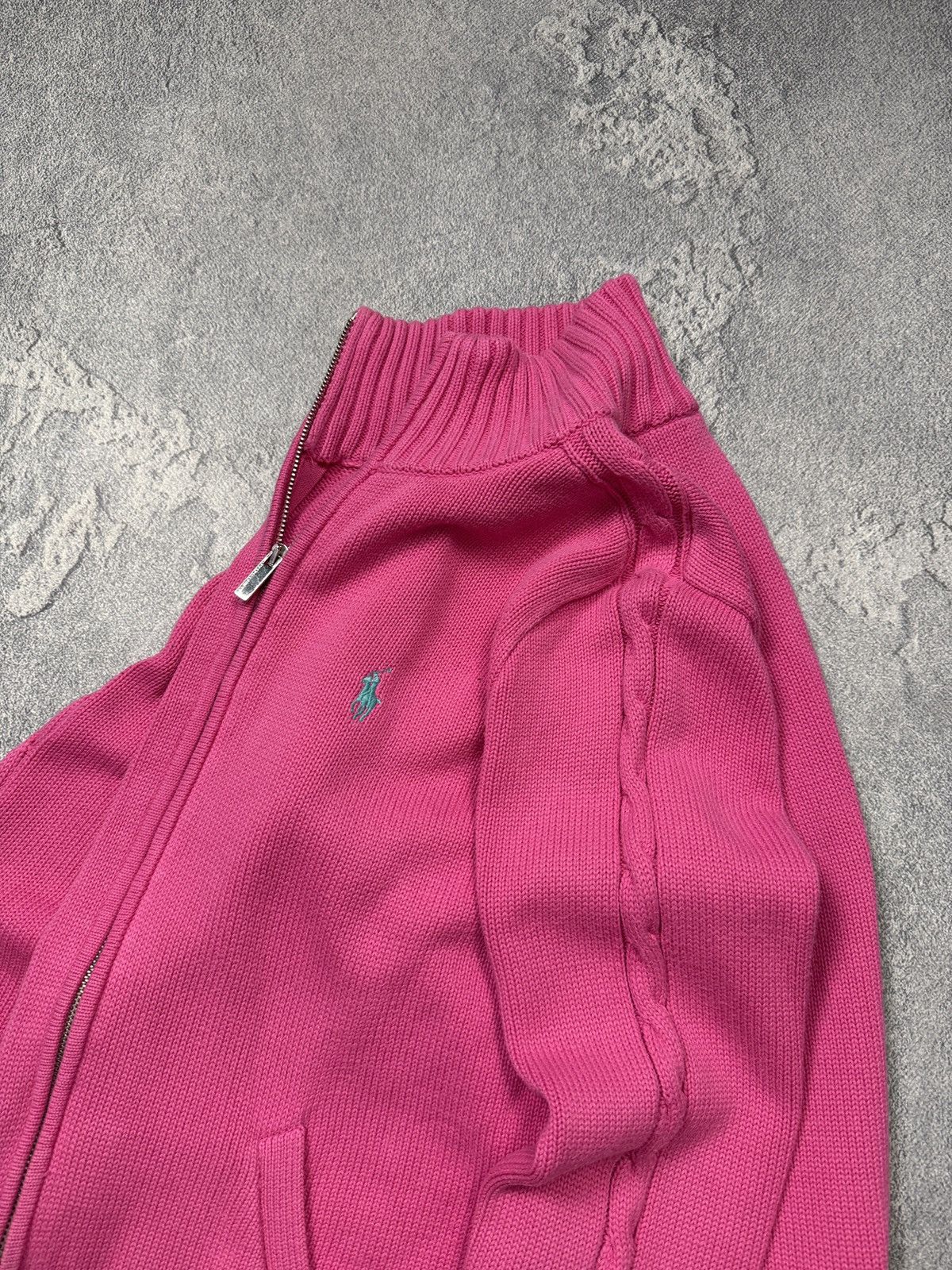 Polo Ralph Lauren Vintage Polo Ralph Lauren Casual Stripe Zip Sweater Y2K Size L / US 10 / IT 46 - 12 Thumbnail