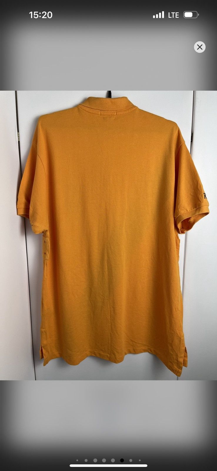Polo Ralph Lauren × Vintage Vintage polo Ralph Lauren big logo size XL-XXL orange rare Size US XL / EU 56 / 4 - 12 Thumbnail