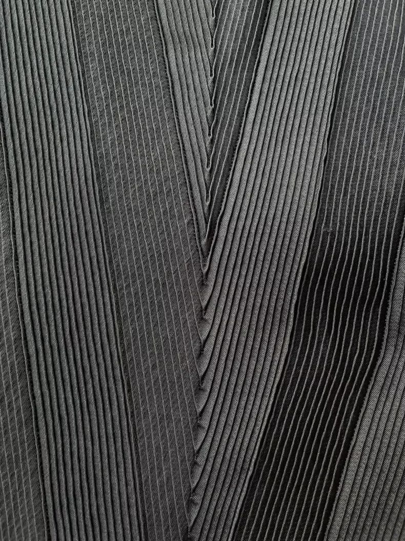 Issey Miyake Issey Miyake size:2 Black 3D steam pleated mainline dress Size XS / US 0-2 / IT 36-38 - 5 Thumbnail