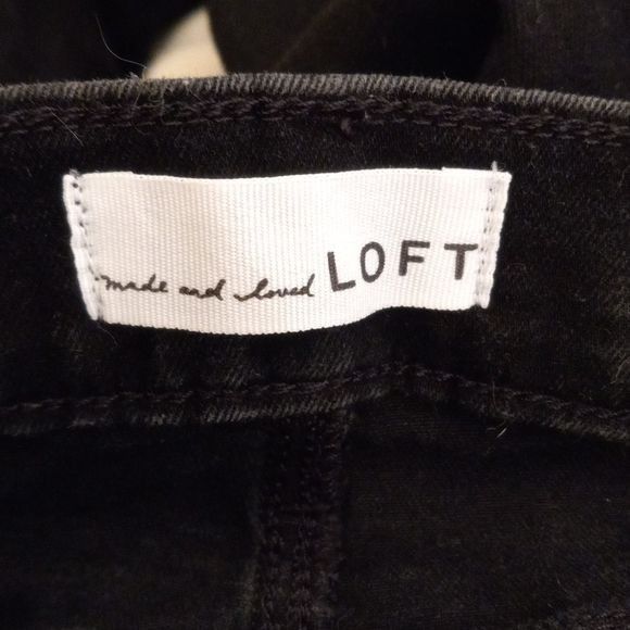 Loft Loft 24 Petite 00P Jean Leggings Womens Denim High Rise Skin Size 42" / US 20 - 11 Thumbnail