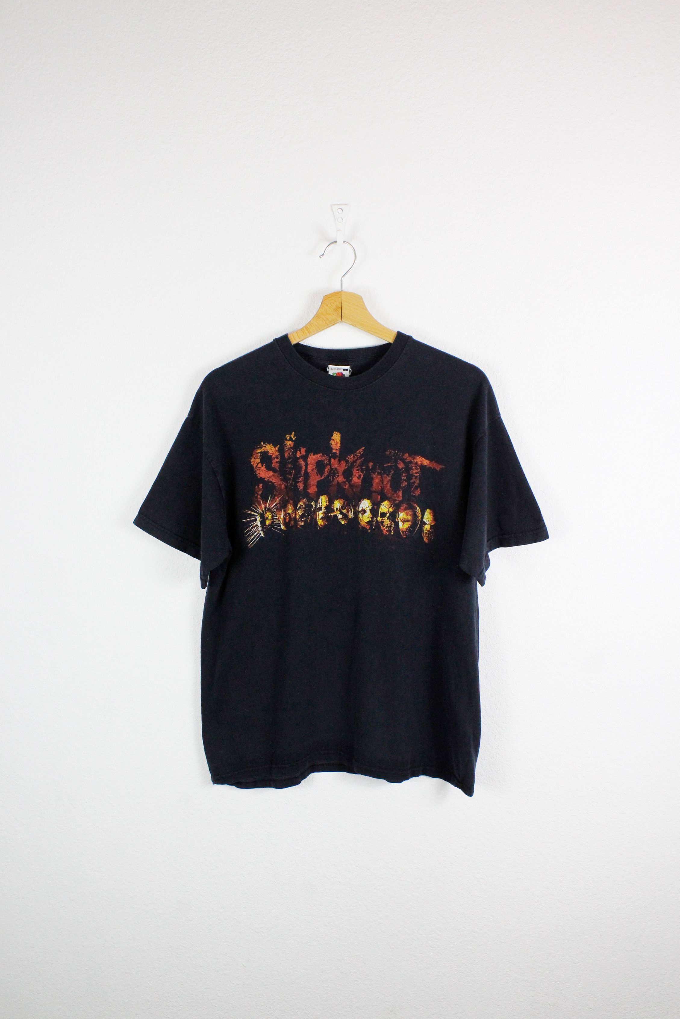 Band Tees × Slipknot × Vintage Vintage Slipknot Band Merch Graphic Tee T-shirt Y2K Size US M / EU 48-50 / 2 - 1 Thumbnail