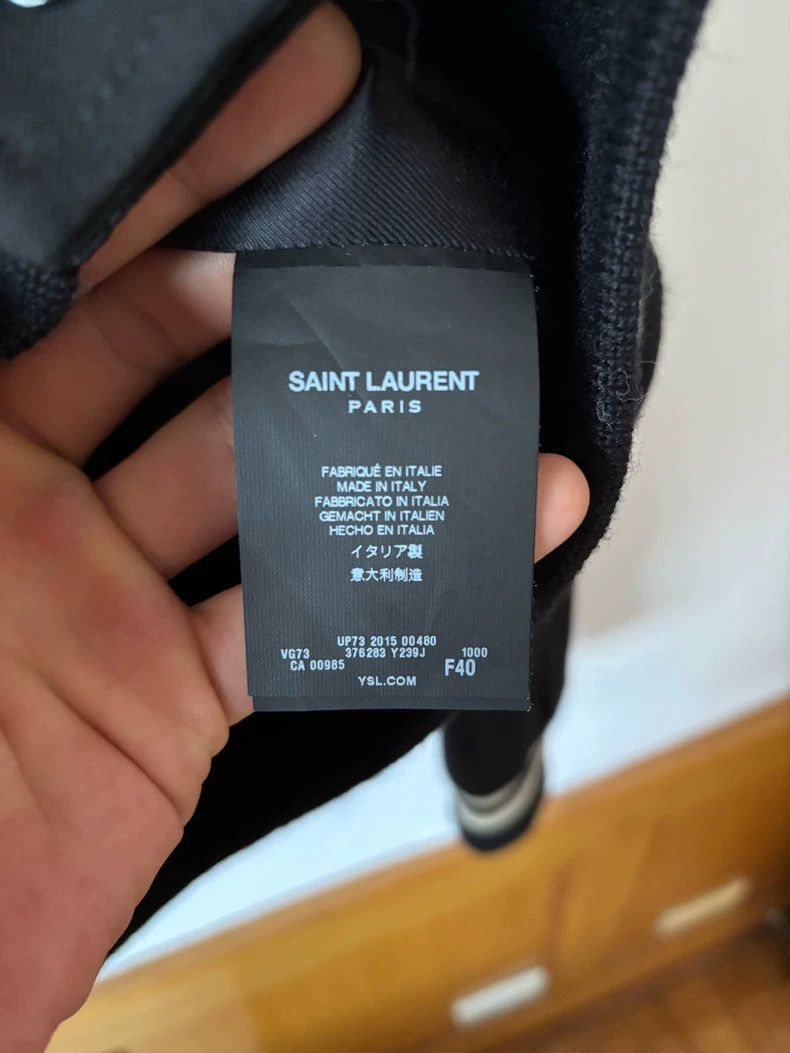 Saint Laurent Paris Saint Laurent Paris Saint Laurent Black Baseball Jacket-25 Size US M / EU 48-50 / 2 - 4 Thumbnail