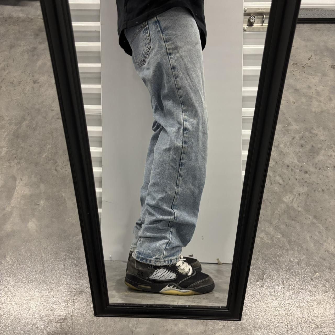 Japanese Brand × Vintage Crazy Vintage Y2K/2000s Light Wash Essential Denim Jeans! Size US 28 / EU 44 - 2 Thumbnail