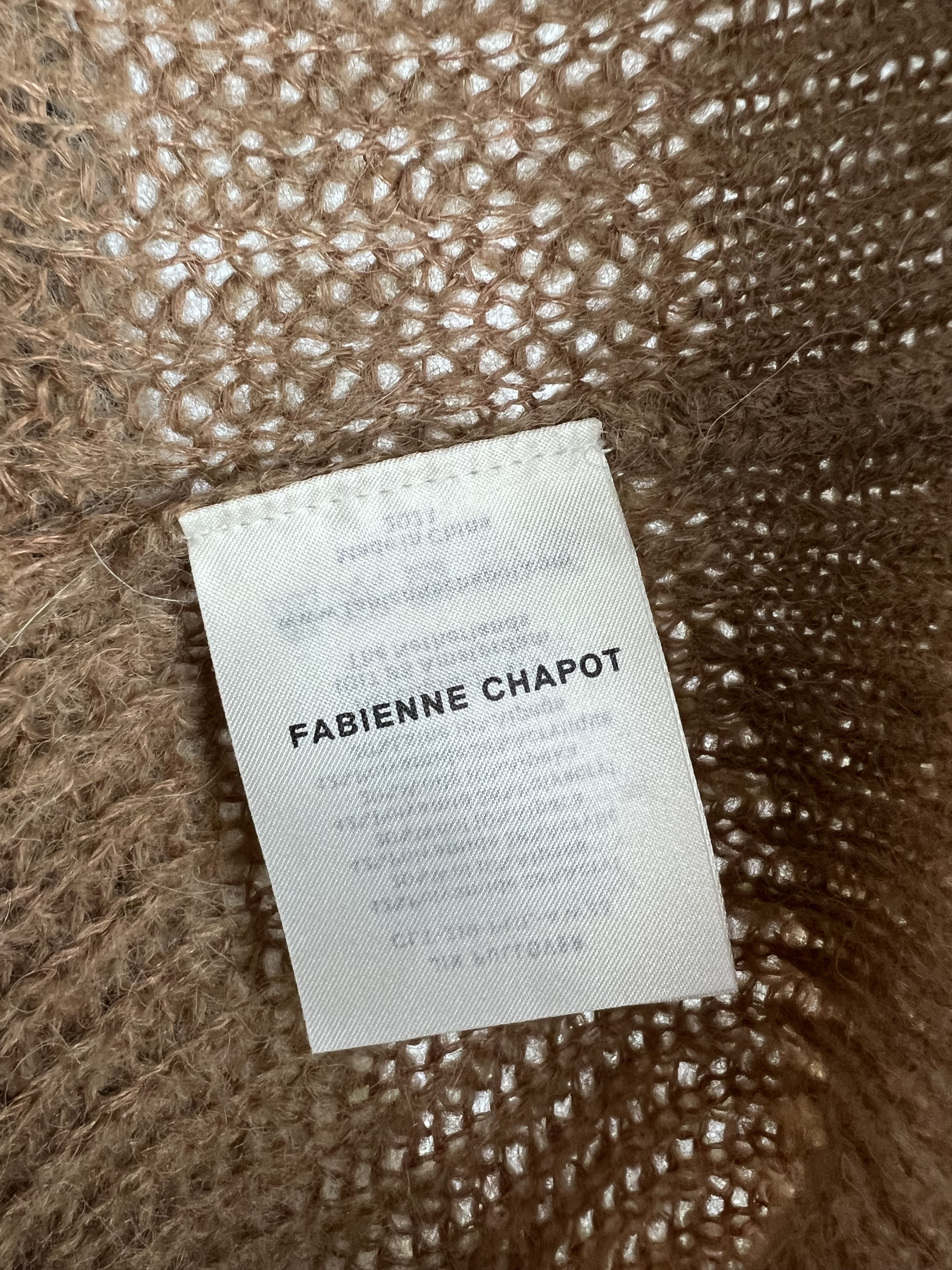 Designer Fabienne Chapot Wool Alpaca Turtleneck Sweater Size M Size M / US 6-8 / IT 42-44 - 12 Thumbnail