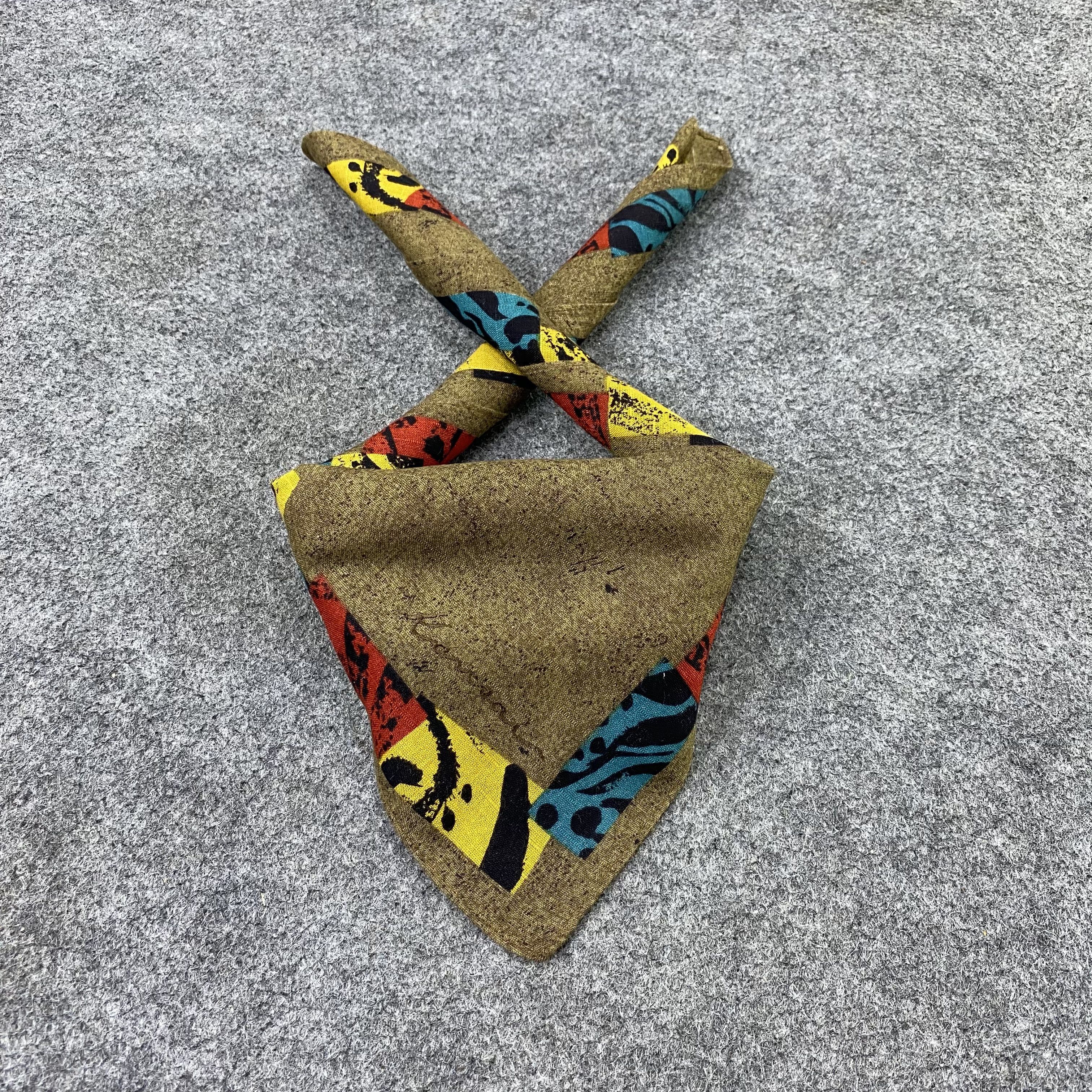 Japanese Brand Kansai Yamamoto Handkerchief / Bandana / Neckerchief-B1521 Size ONE SIZE - 2 Thumbnail