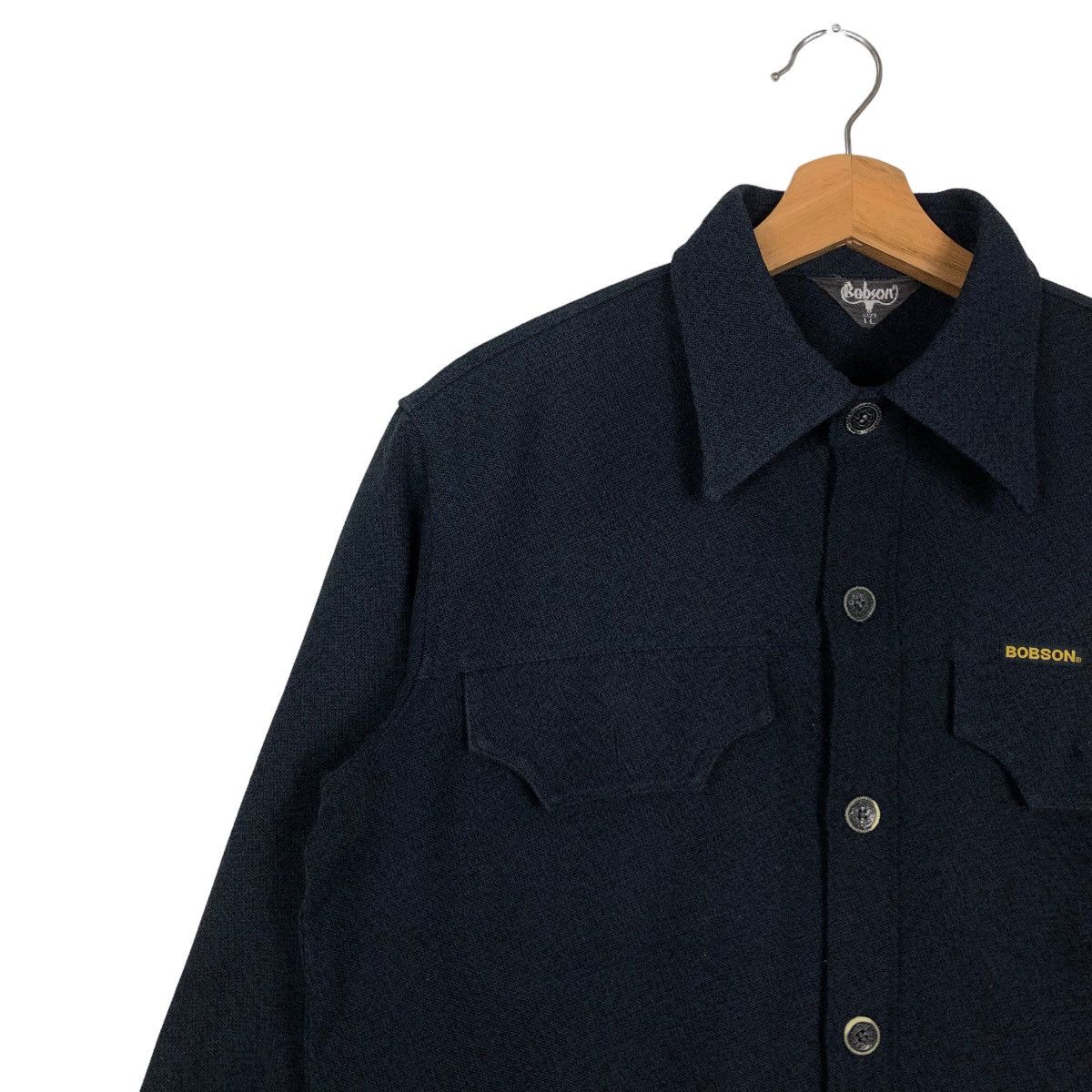 Vintage 🔥80’s Vintage Wool Chore Work Jacket Bobson USA Made Size US L / EU 52-54 / 3 - 6 Thumbnail