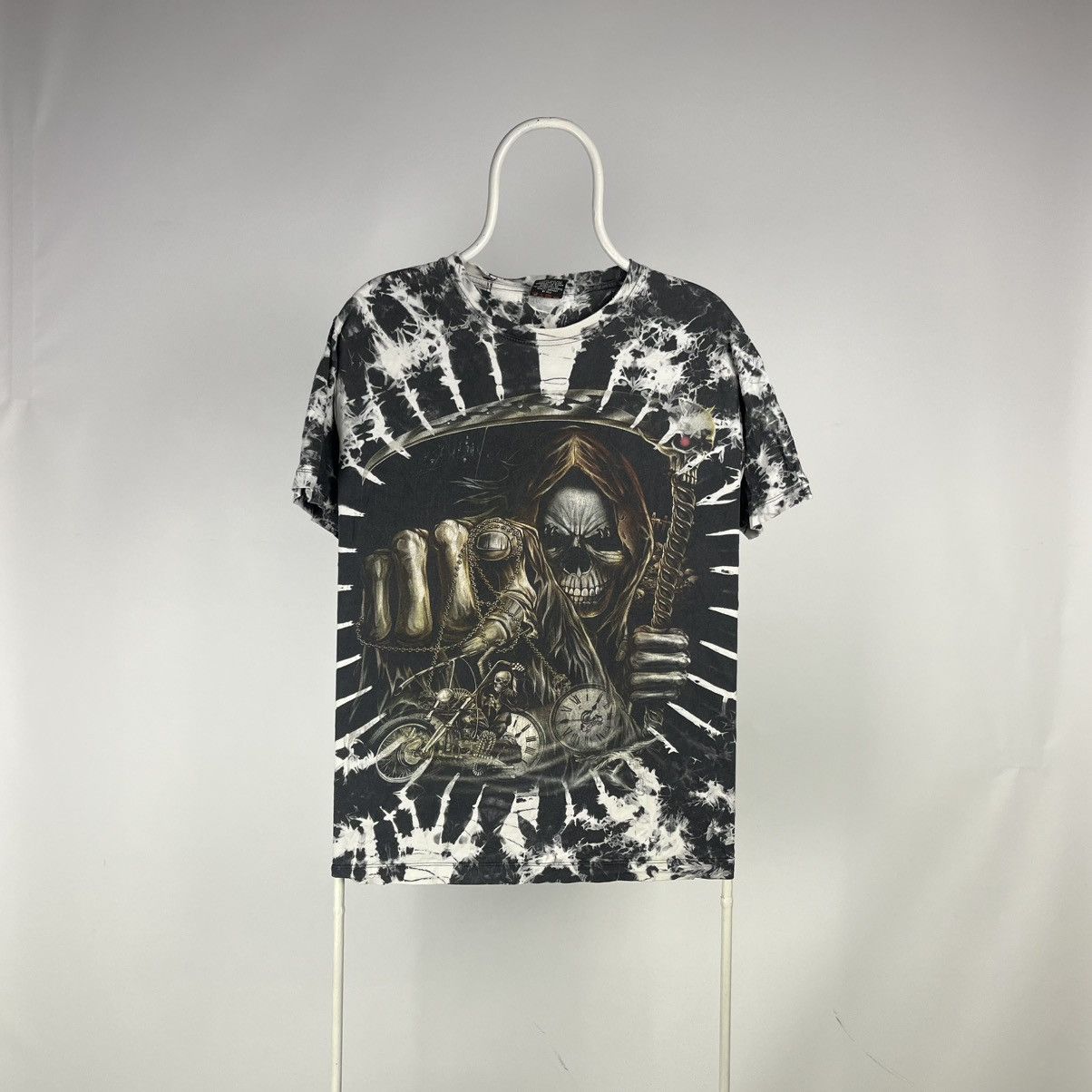 Band Tees Vintage skull biker raiders y2k size Large Size US L / EU 52-54 / 3 - 2 Thumbnail