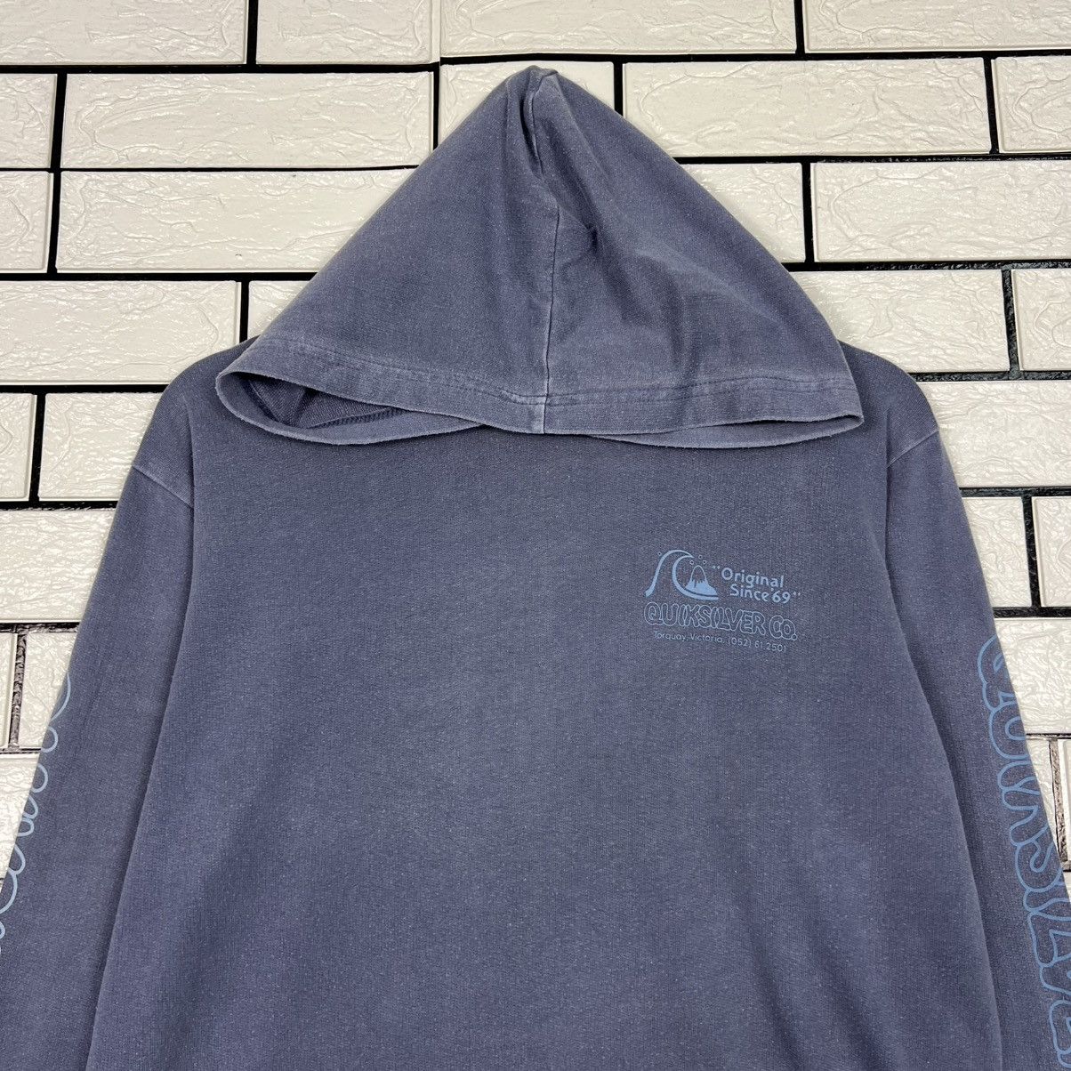 Quiksilver QUIKSILVER Big Logo Pullover Hoodie Sweatshirt #4106-C187 Size US S / EU 44-46 / 1 - 7 Thumbnail