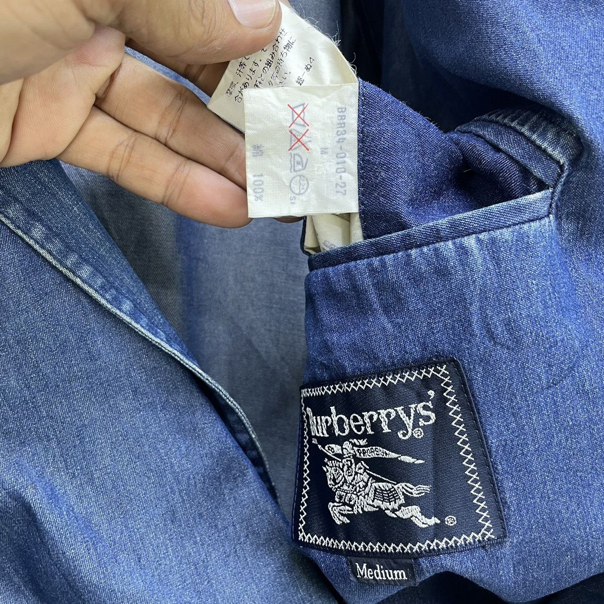 Burberry 💥Vintage Burberrys Casual Jacket Size US M / EU 48-50 / 2 - 5 Thumbnail