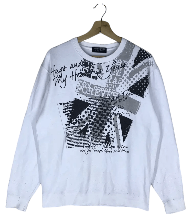 Japanese Brand Commontage Sweatshirts Size US L / EU 52-54 / 3 - 1 Thumbnail