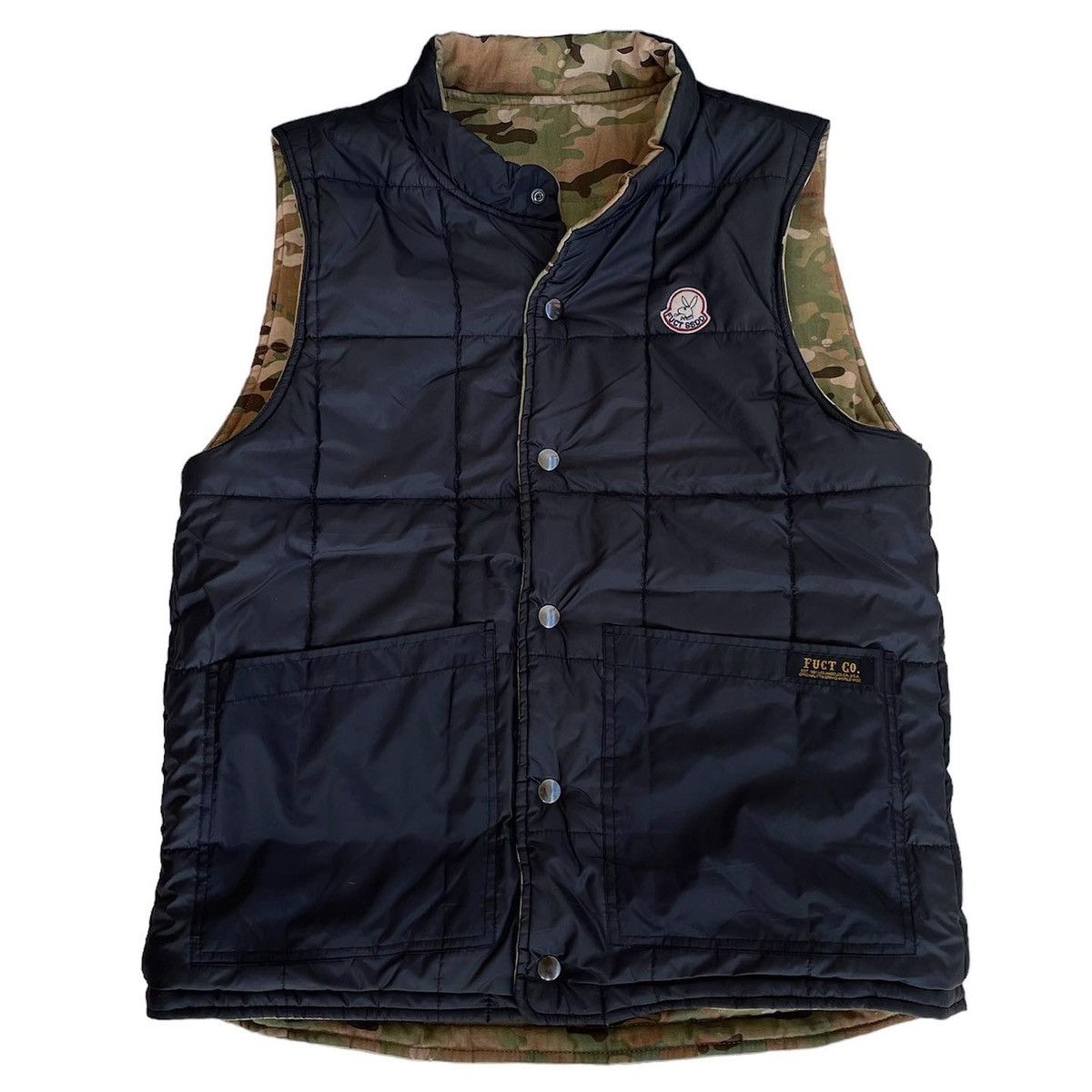 FUCT FUCT Co, SSDD Camo Reversible Tactical Vest Size US M / EU 48-50 / 2 - 6 Thumbnail
