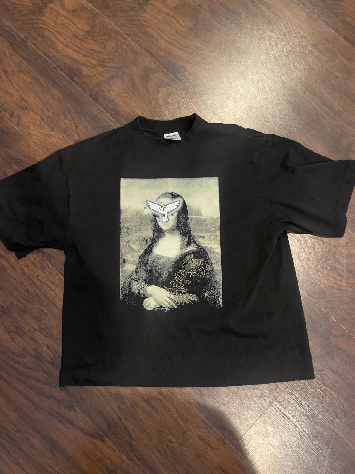 Other Black embroidered Mona Lisa t shirt Size US M / EU 48-50 / 2 - 1 Thumbnail