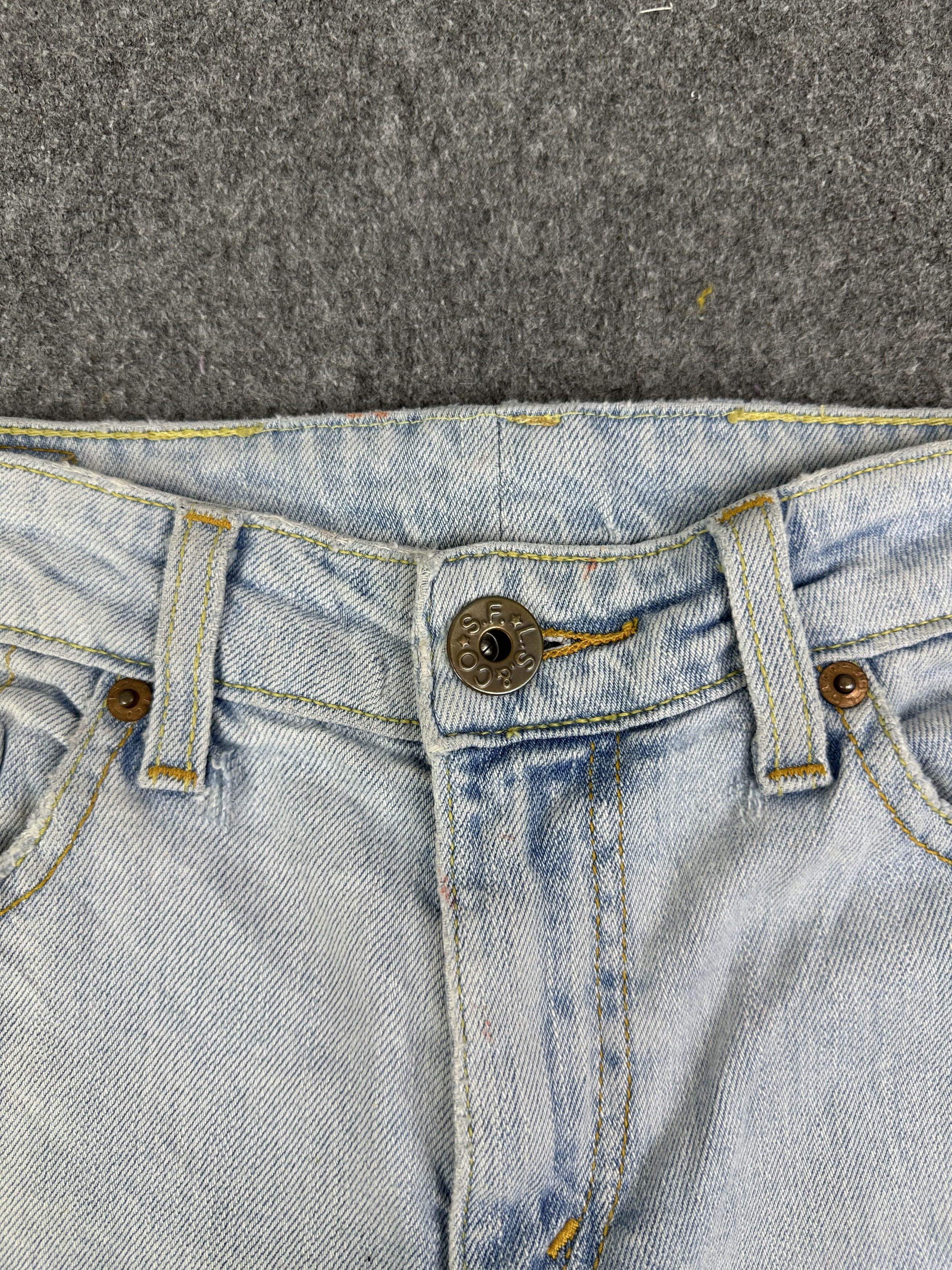 Levi's Vintage Levis Flared Bootcut Faded Blue Jeans S0048 Size 32" / US 10 / IT 46 - 14 Thumbnail