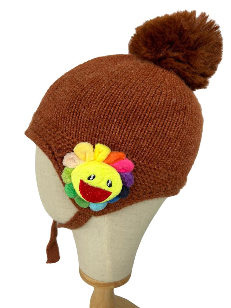 Japanese Brand × Kapital × Vintage Takashi Murakami Rainbow Flower Beanie Hats 🌼 Size ONE SIZE - 4 Thumbnail
