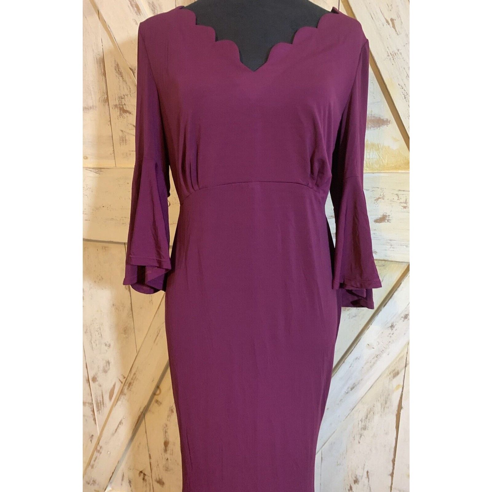 Other NWT Kimi + Kai Maternity Dress | Burgundy S Size S / US 4 / IT 40 - 6 Thumbnail
