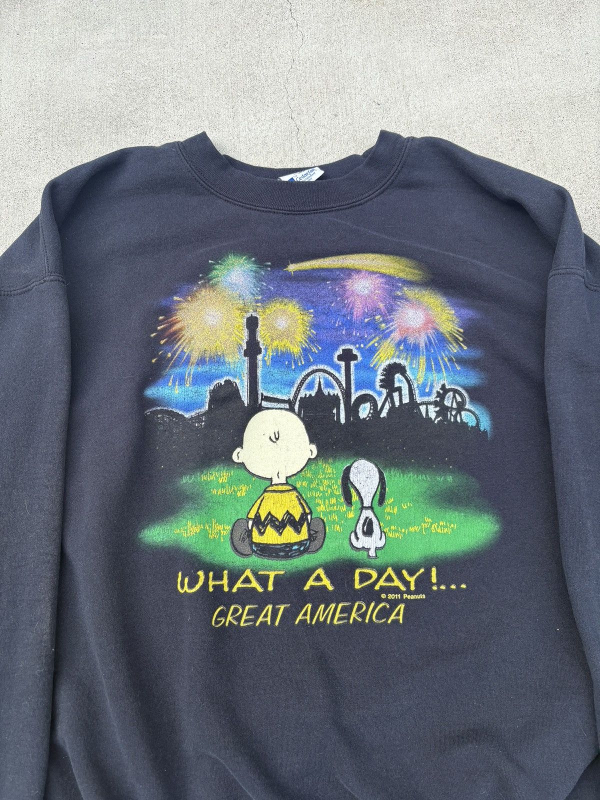 Vintage Vintage Great America Pullover Size US M / EU 48-50 / 2 - 2 Thumbnail