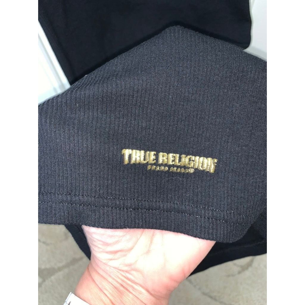 True Religion True Religion Women's Black Tank Top Size Large Square Neck Size L / US 10 / IT 46 - 3 Thumbnail