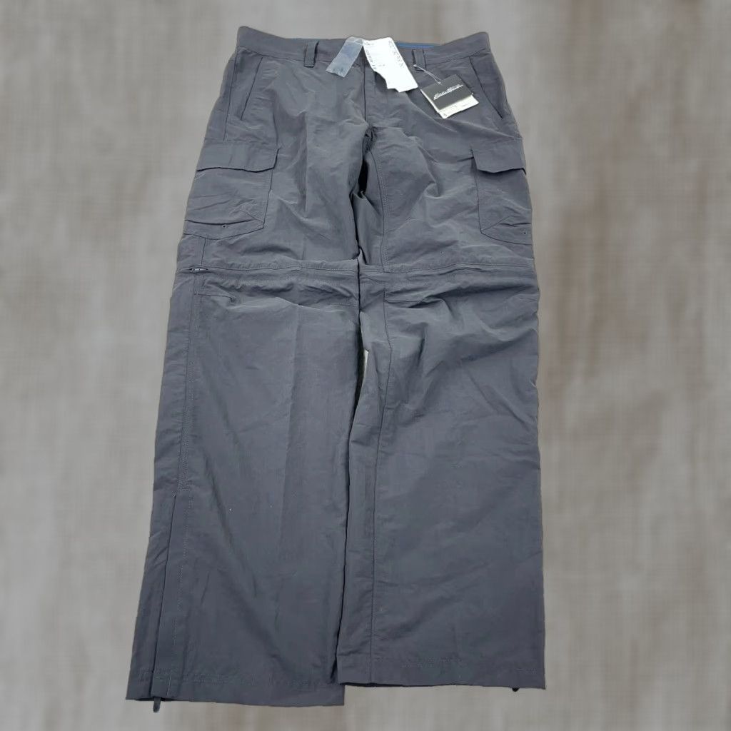 Eddie Bauer Eddie Bauer Travex Pants Men 34 Gray Convertible Outdoor Hiking Chino Mens Size US 34 / EU 50 - 1 Thumbnail