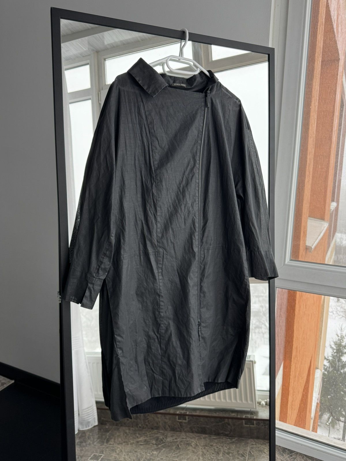 Annette Gortz Vintage Annette Gortz Avant Garde Trench Coat Jacket Sz L Size L / US 10 / IT 46 - 2 Thumbnail