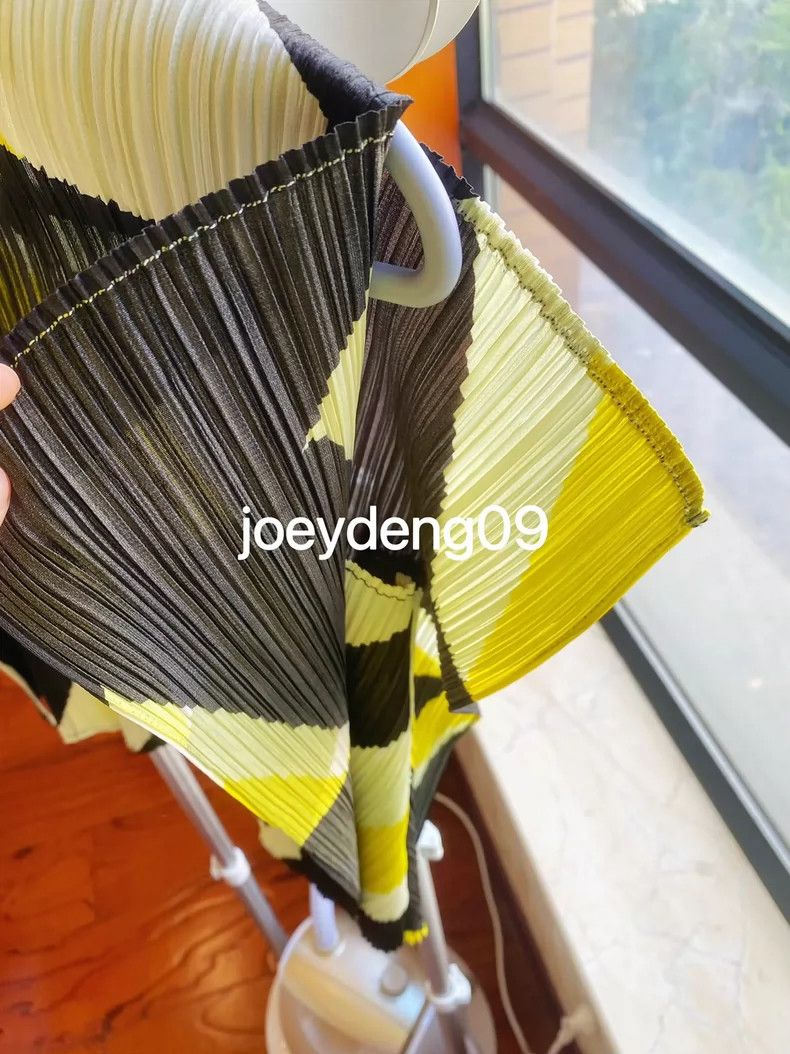 Issey Miyake Issey Miyake size:3 Yellow and black color-matched irregul Size XS / US 0-2 / IT 36-38 - 3 Thumbnail