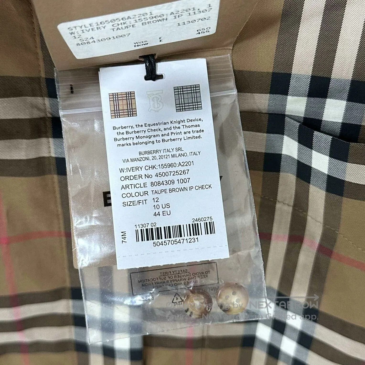 Burberry Burberry Classic Plaid Dress. Size XS / US 0-2 / IT 36-38 - 4 Thumbnail