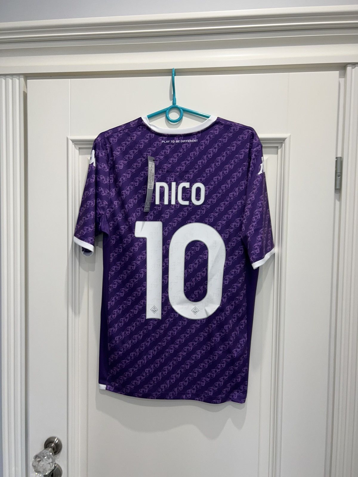 Kappa Fiorentina kappa Jersey Nico Gonzalez Size US M / EU 48-50 / 2 - 5 Thumbnail