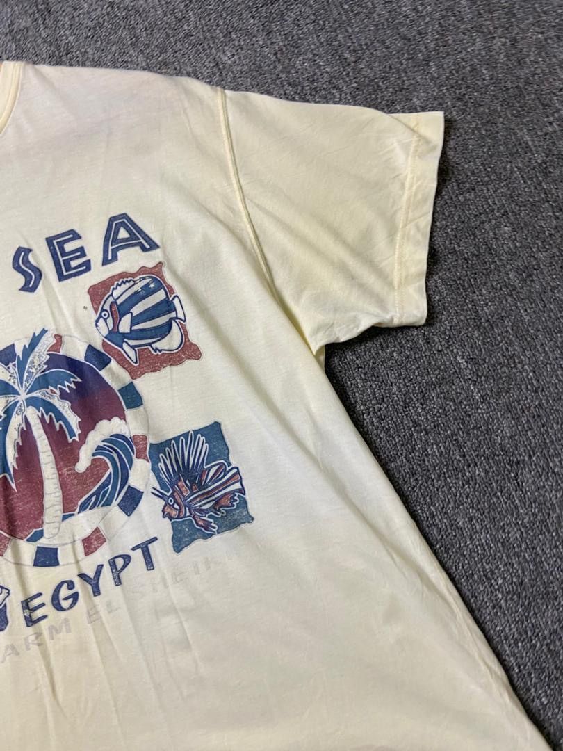 Japanese Brand COTTONILE Egypt Red Sea Short Sleeve Shirt (191) Size US S / EU 44-46 / 1 - 5 Thumbnail