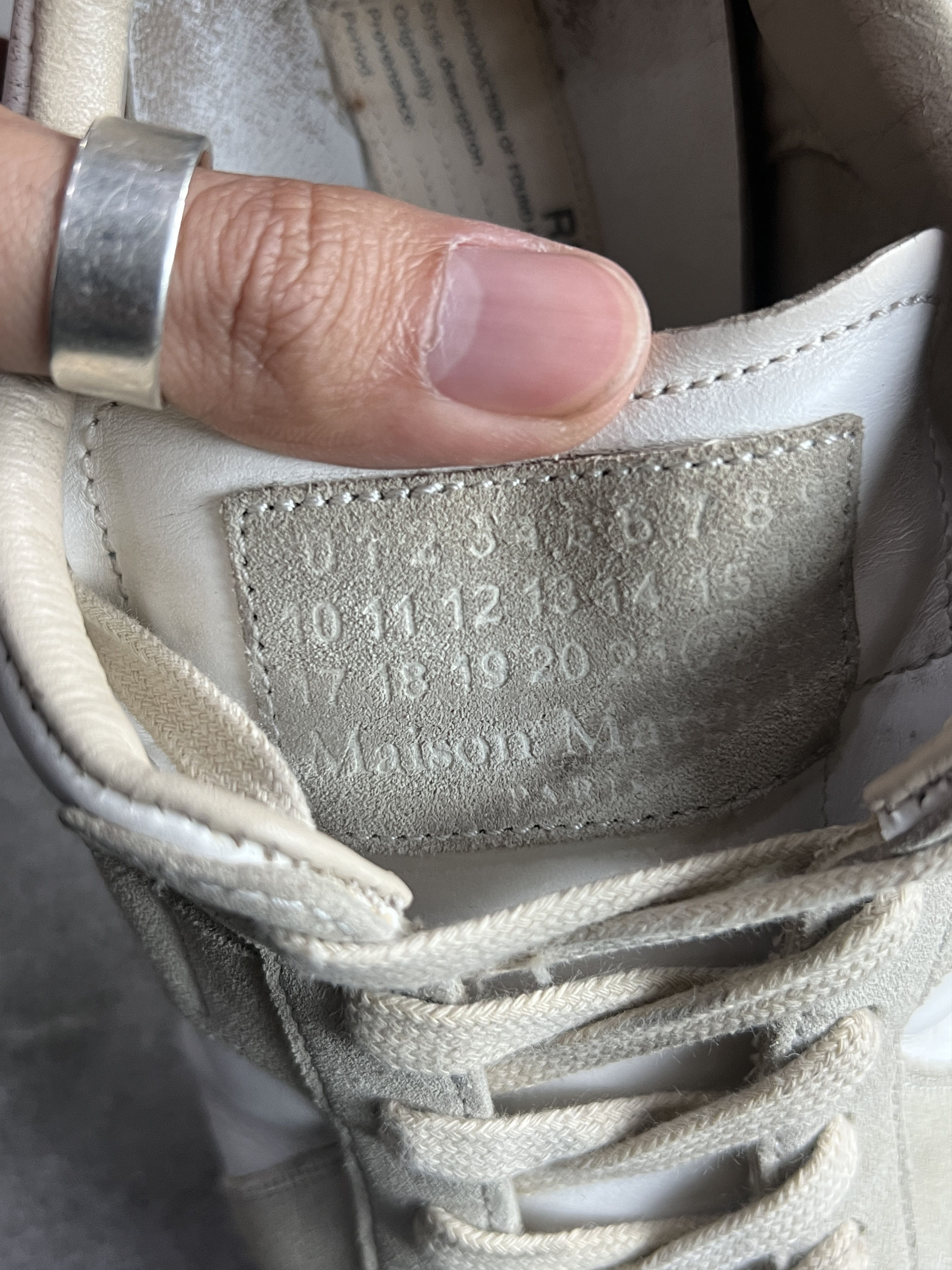 Maison Margiela Maison Margiela Replica Archive White Grey GAT 40.5 Size US 7.5 / EU 40-41 - 10 Thumbnail