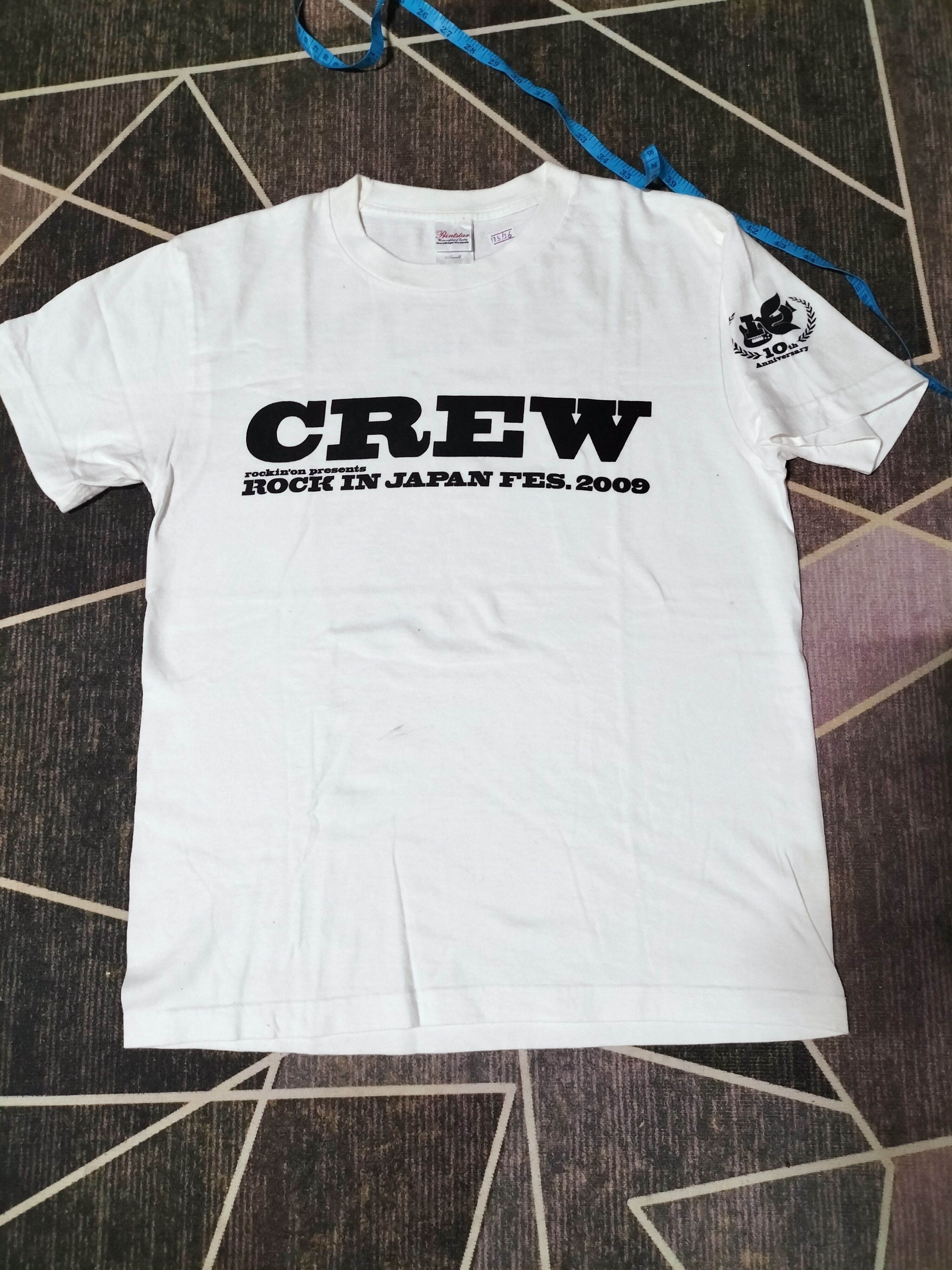Band Tees Crew Rock In Japan Fest 2009 10 Anniversary Size US M / EU 48-50 / 2 - 1 Thumbnail