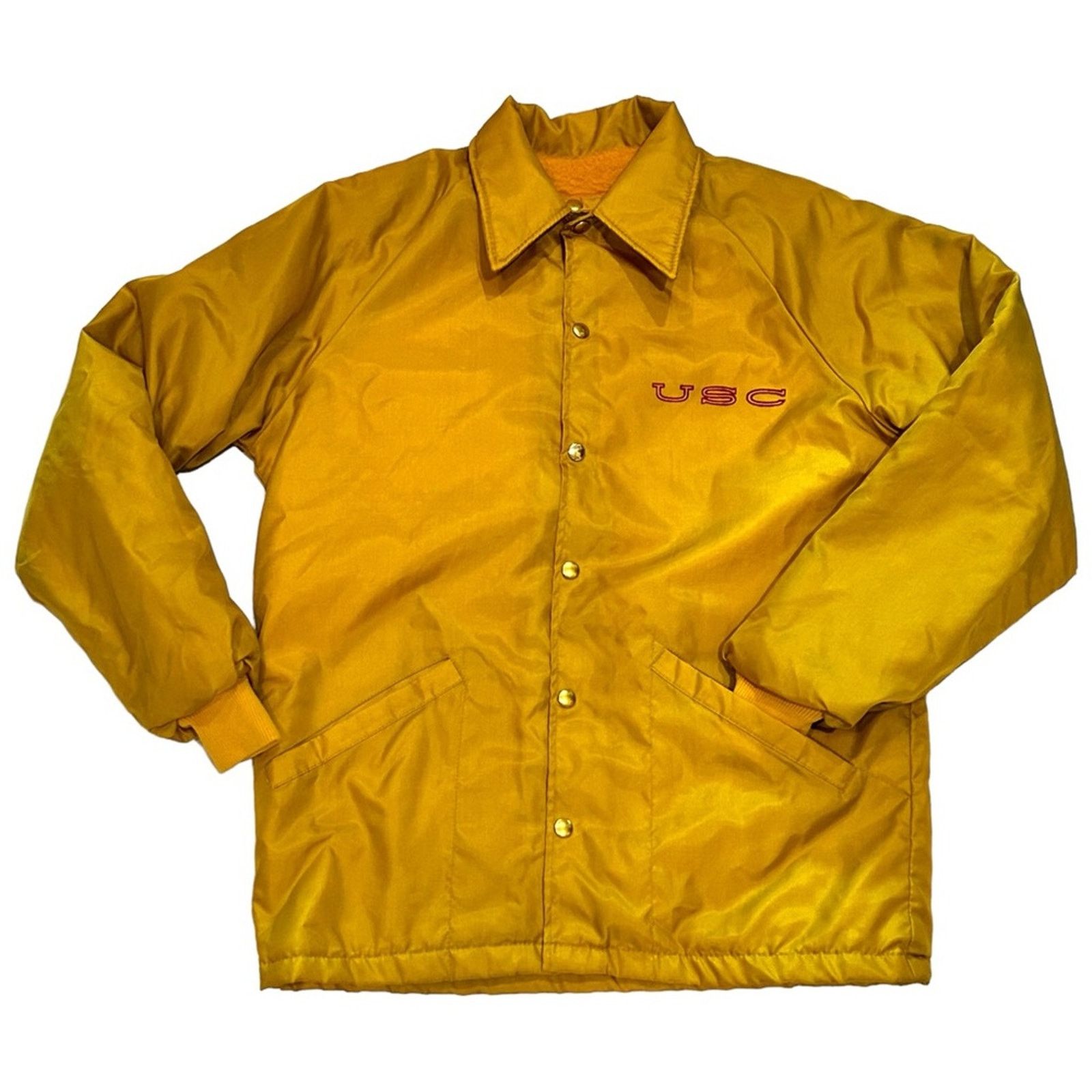 Vintage Men's USC Trojans College Jacket Size M