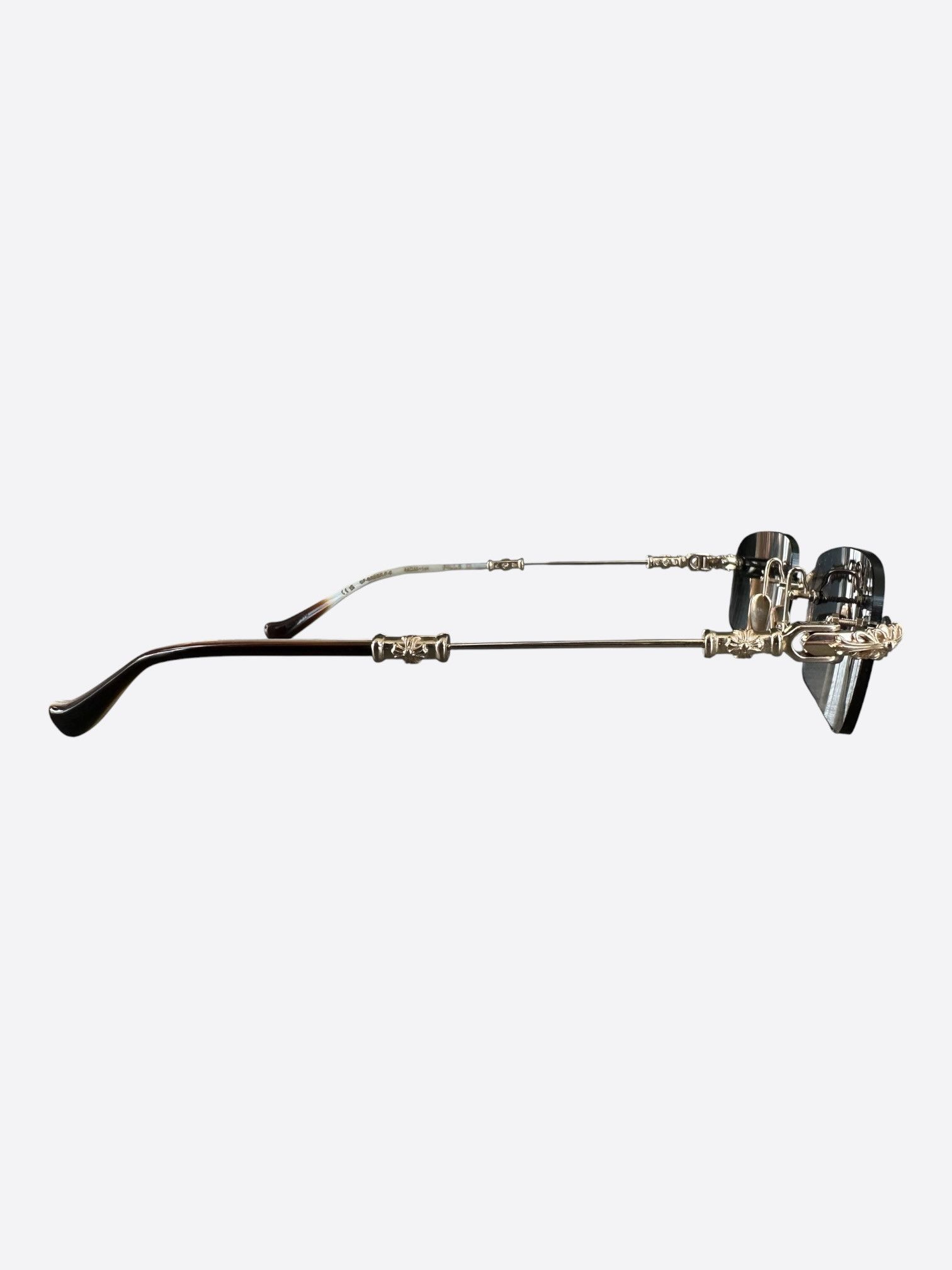 Chrome Hearts Chrome Hearts Gold Pills III Tinted Glasses Size ONE SIZE - 2 Thumbnail