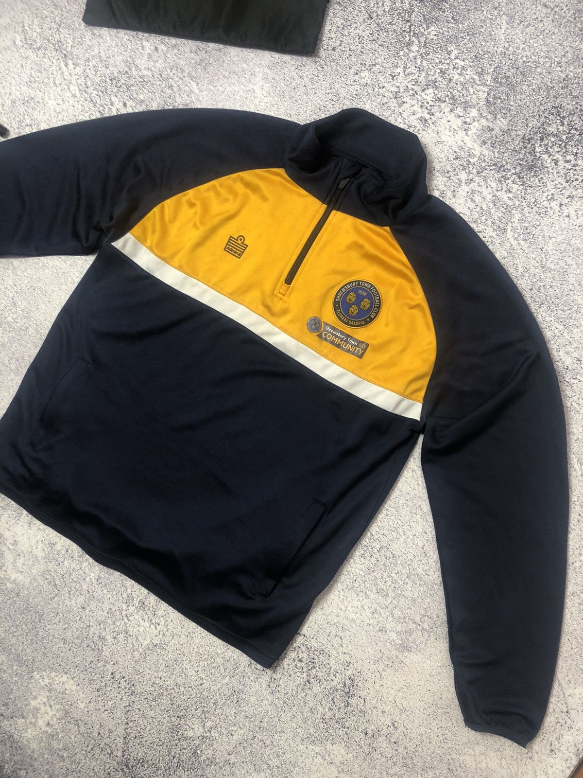 Vintage Vintage 1/4 zip admiral soccer jersey usa men’s size L Size US L / EU 52-54 / 3 - 3 Thumbnail