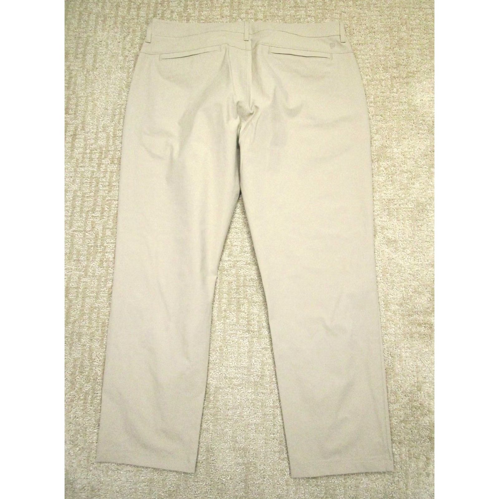 Vintage Public Rec Pants Men 36x28 Brown Performance Chino Stretch Travel Athletic Golf Shirt? Size US 36 / EU 52 - 3 Thumbnail
