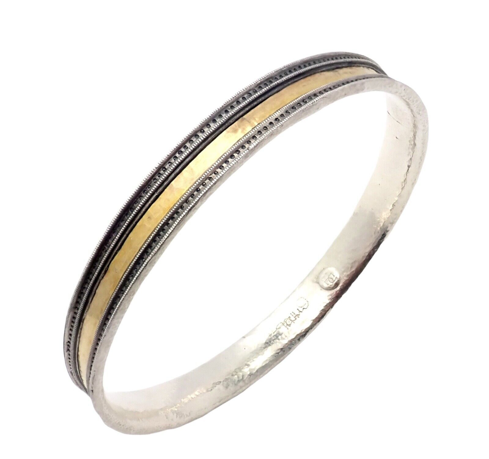 Other Gurhan 24k Yellow Gold Sterling Silver Bangle Bracelet Size ONE SIZE - 1 Preview