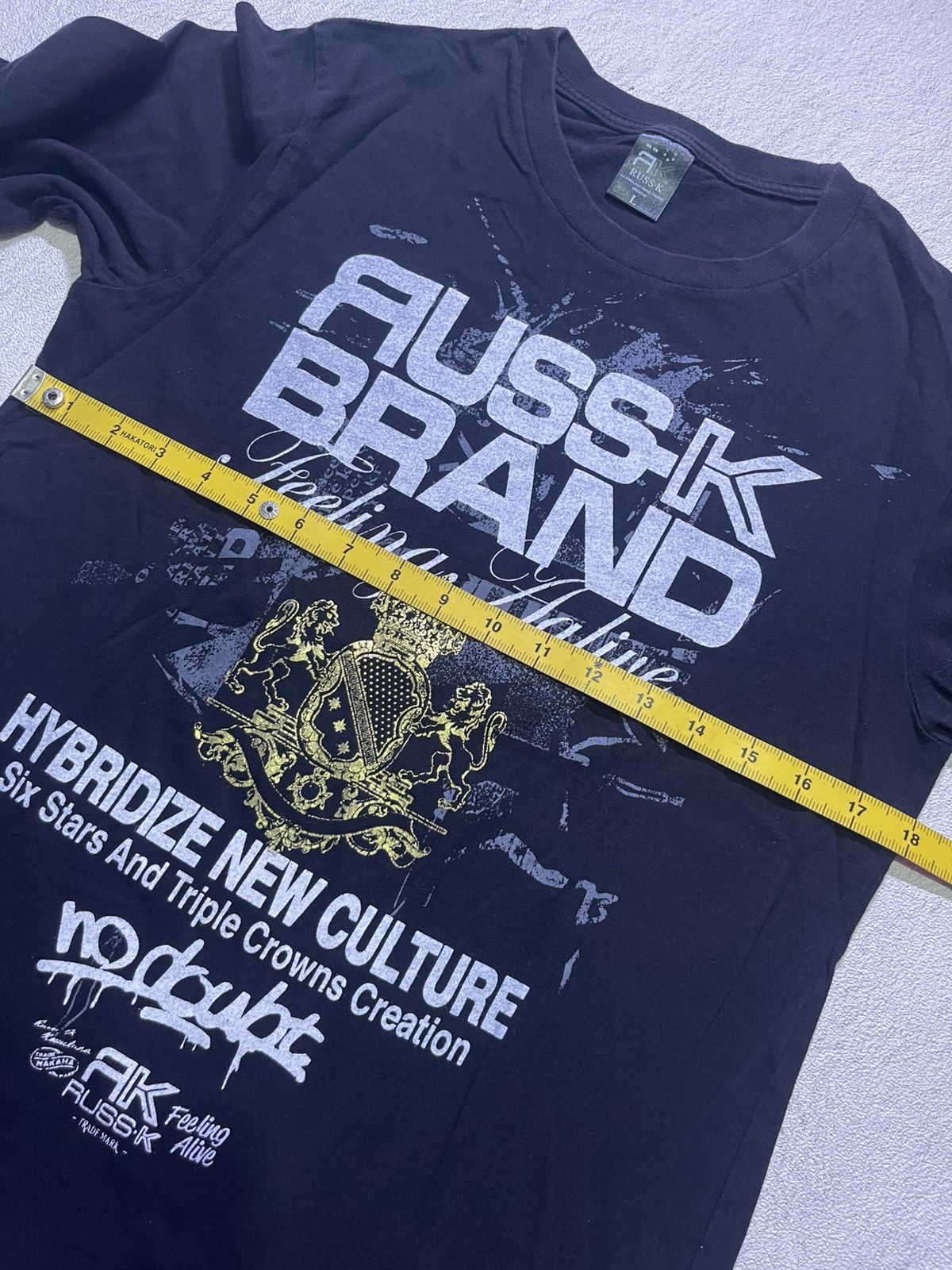 Hysteric Glamour VTG Y2K RUSS.K long sleeve tshirt Size US M / EU 48-50 / 2 - 8 Thumbnail