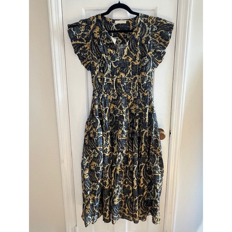 Ulla Johnson Ulla Johson Kiari Flutter Sleeve Midi Dress Size 2 - NWT Size XS / US 0-2 / IT 36-38 - 1 Thumbnail