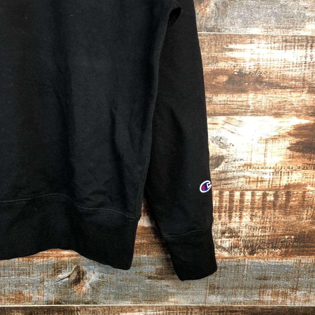 Champion × Vintage Champion vintage Black Sweatshirt #A2516 Size US S / EU 44-46 / 1 - 8 Thumbnail
