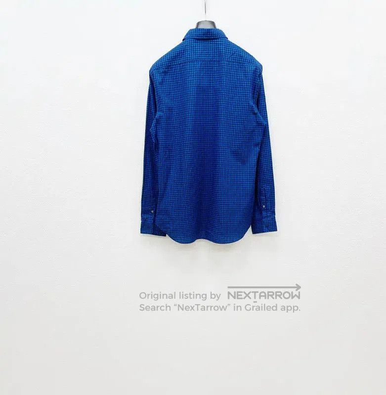 Burberry Burberry Men's Long Sleeve Blue Cotton Shirt. Size US S / EU 44-46 / 1 - 4 Thumbnail