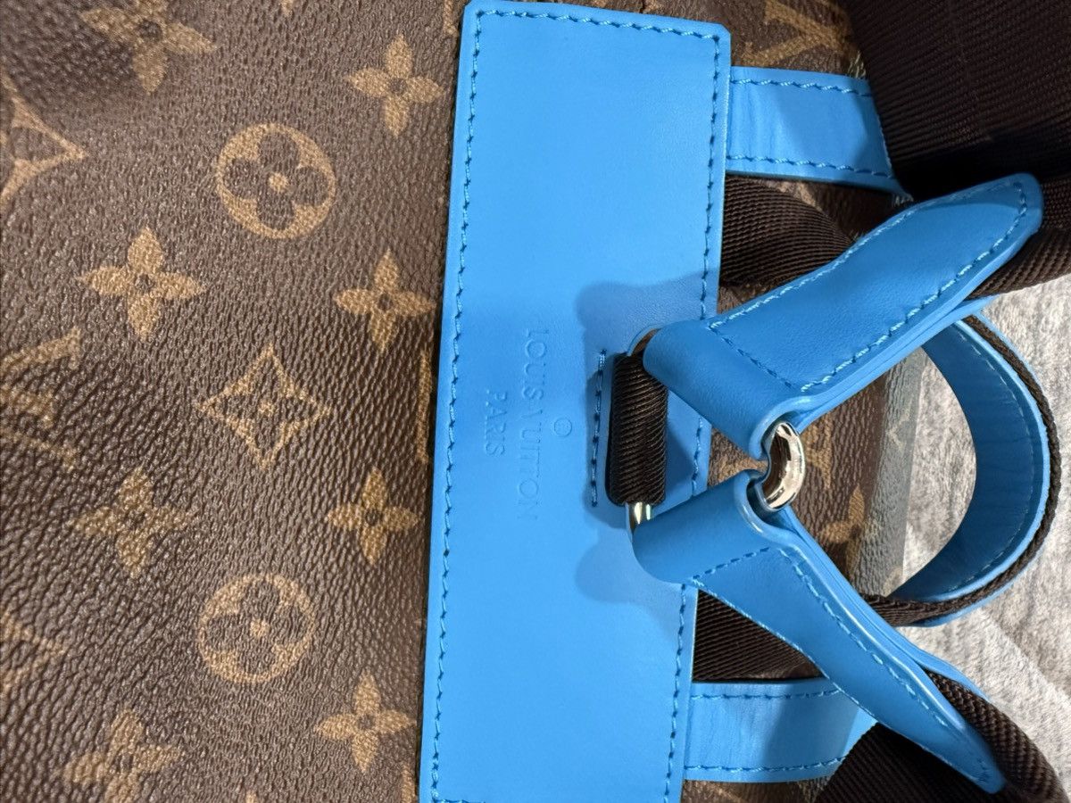 Louis Vuitton Louis Vuitton Blue Christopher Backpack Size ONE SIZE - 4 Thumbnail