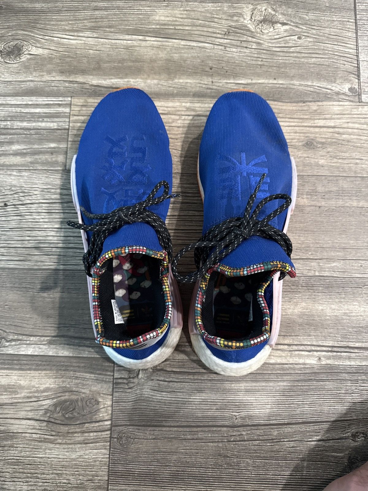Adidas × Pharrell ADIDAS x PHARRELL WILLIAMS NMD hu 12.5M Size US 12.5 / EU 45-46 - 8 Thumbnail