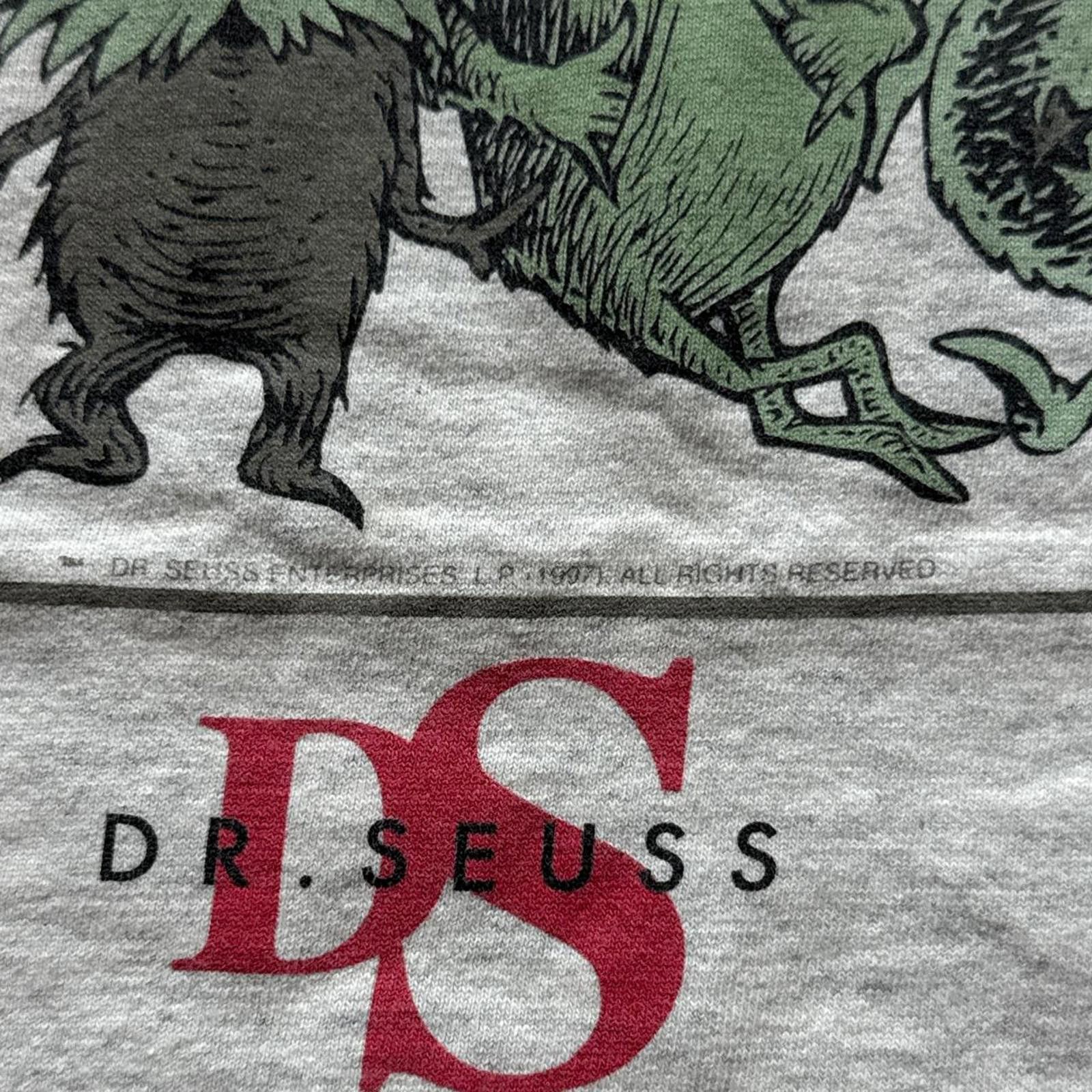 Other Doctor Seuss "Seuss wear" Faded Vintage Distressed T-shirt Size US XL / EU 56 / 4 - 4 Thumbnail