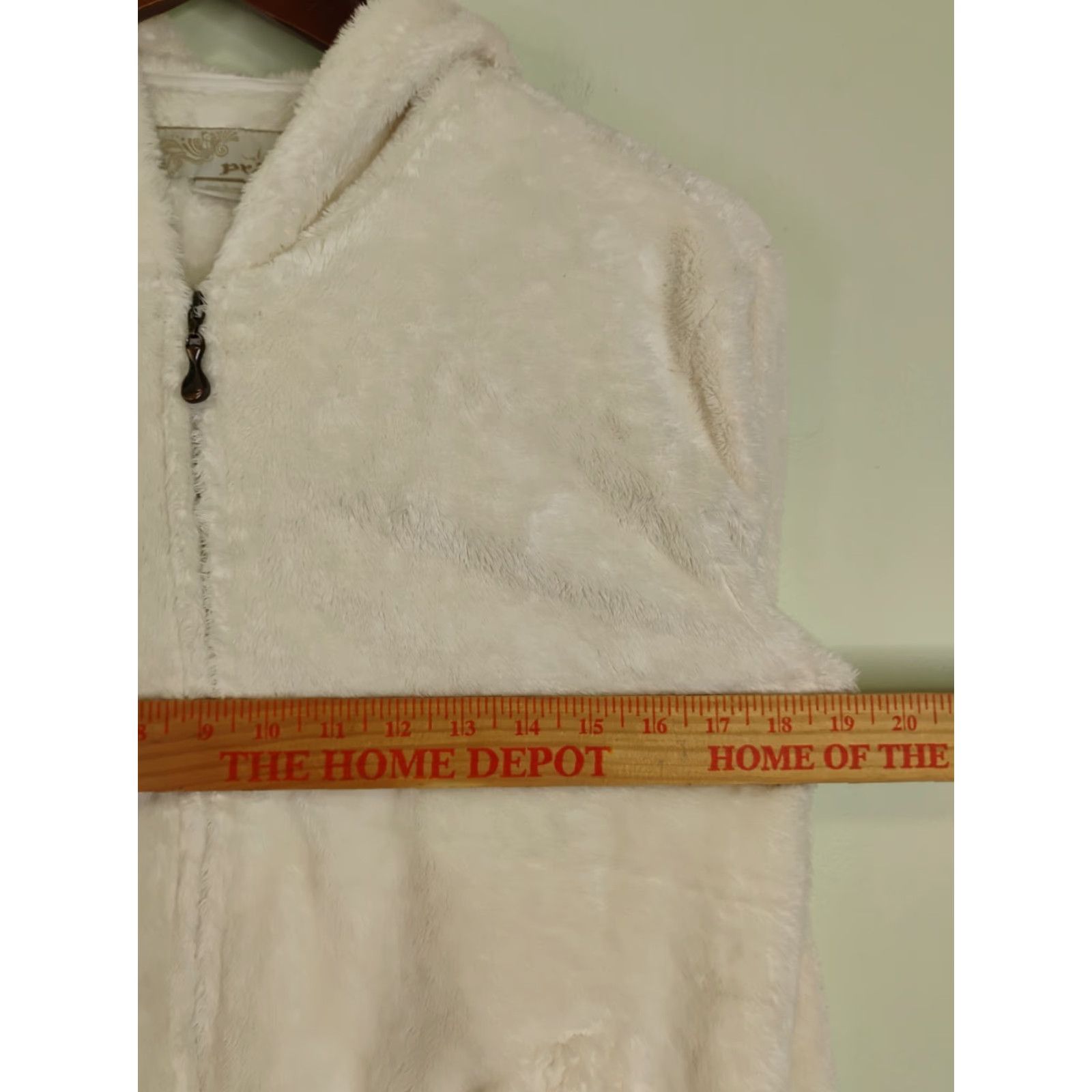 Prana prAna Hoodie Full Zip Fuzzy Logo Zipper White Womens S Small Cream Ivory Size S / US 4 / IT 40 - 6 Thumbnail