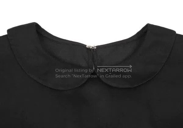 Comme des Garcons Comme des Garcons Black Retro Round Neck Dress Size M / US 6-8 / IT 42-44 - 5 Thumbnail