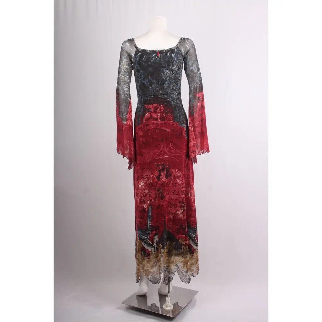 Vintage Robe longue “Venise” Save the Queen, modèle vintage rare Size M / US 6-8 / IT 42-44 - 7 Thumbnail